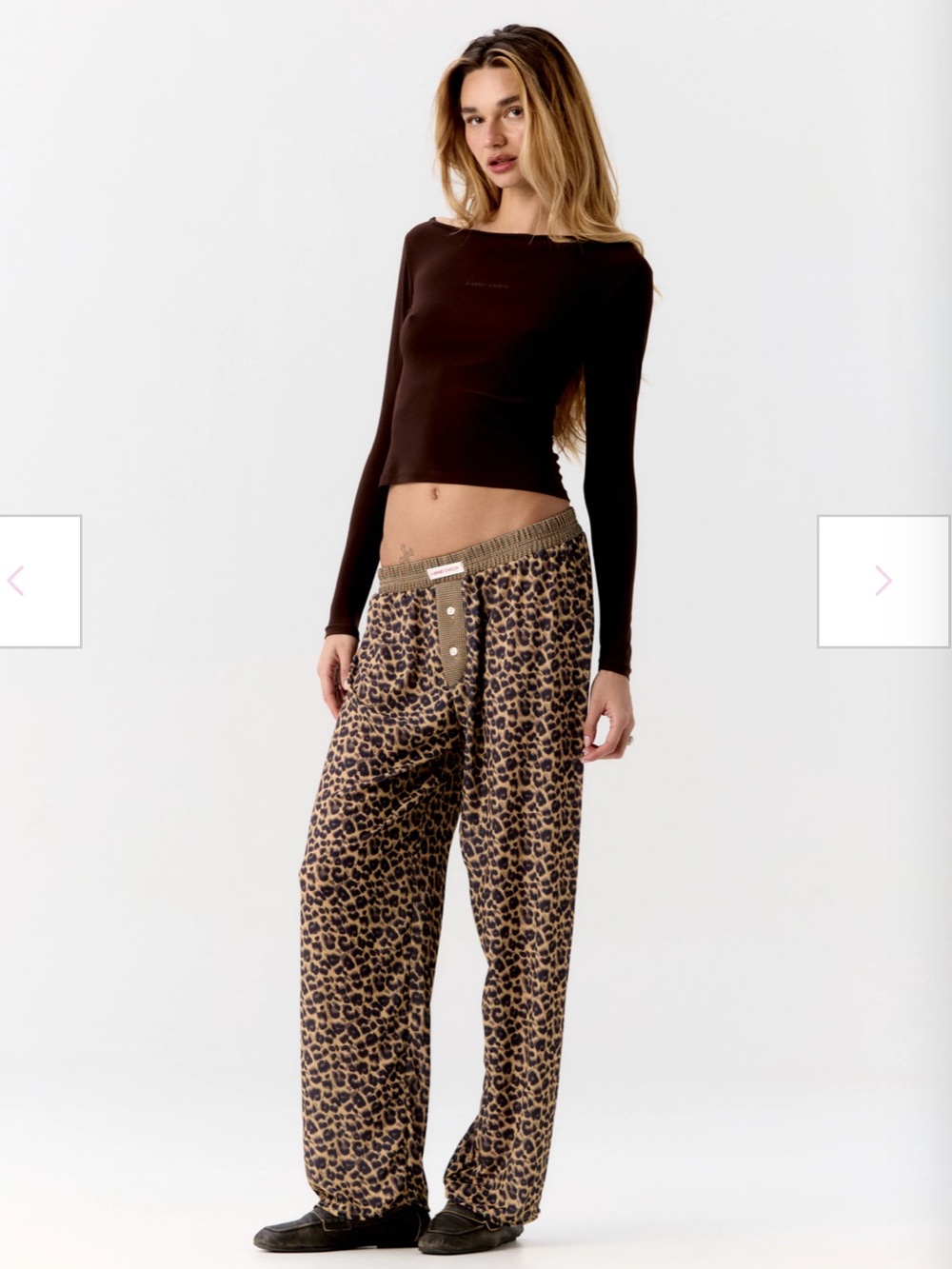 Hand Over Ex-Boyfriend Nicolas Cage Leopard Print Pants M